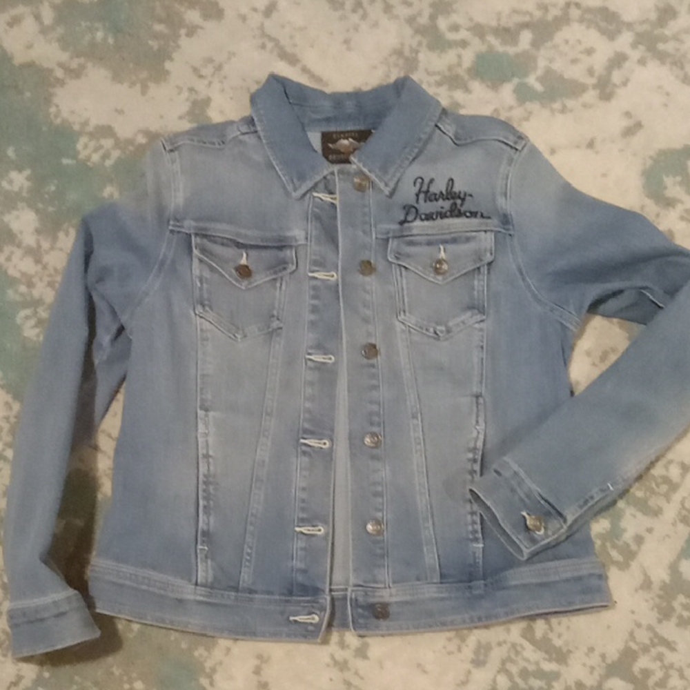 Harley-Davidson Light Blue Denim Jacket